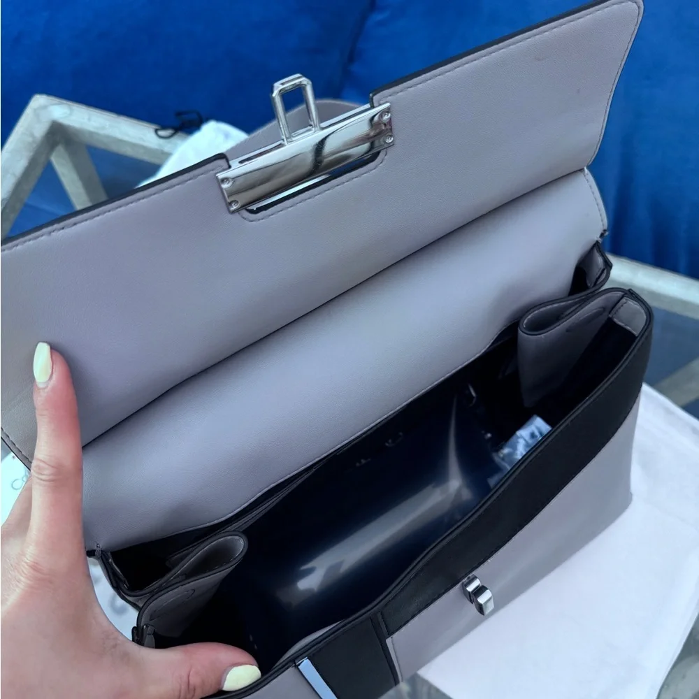 Calvin Klein Becky  Turnlock‎ Convertible Satchel
